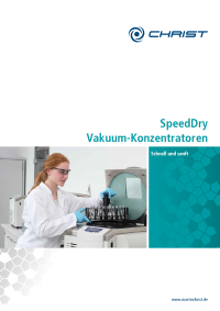 SpeedDry Vakuum-Konzentratoren