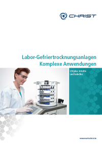 Labor-Gefriertrocknungsanlagen Komplexe Anwendungen
