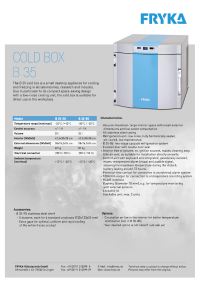 Cold Box B 35