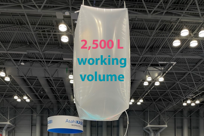 Kuhner – 2500 L Single-Use Bioreaktor mit Entegris