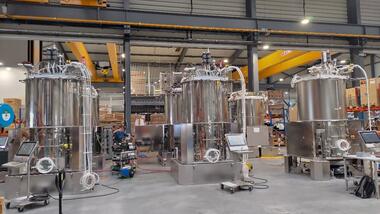 First SB2500-Z bioreactors delivered this month