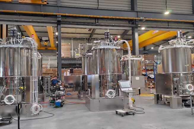 Die ersten SB2500-Z Bioreaktoren werden diesen Monat ausgeliefert
