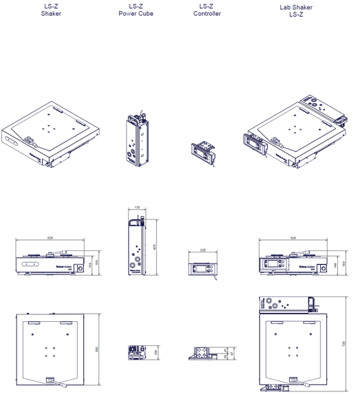 LS-Z Massbild (in mm)