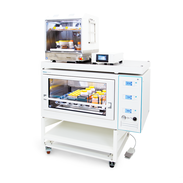 Kit de superposition universel pour incubateurs agités