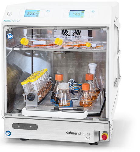 Kuhner Kelvin+ Benchtop Incubator Shaker | Compact Lab Shaker