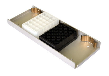 Holder for 4 microtiter plates (universal)