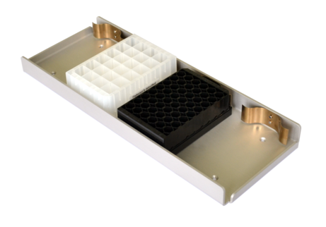 Halterung für 4 Mikrotiterplatten (universal)