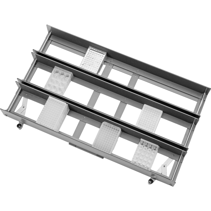 Trays for microtiter plates